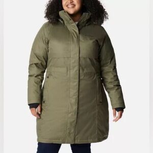 Columbia Women's Apres Arson™ Winter Long Down Jacket - Plus Size